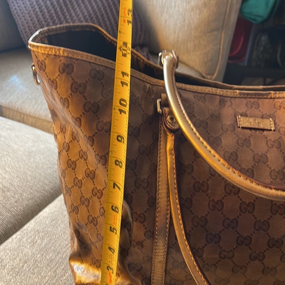 Authentic Gucci Large Tote Coated Canvas - Picture 8 of 14